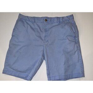 Vineyard Vines Shorts Mens 38 Blue Cotton Club Chino Beach Summer